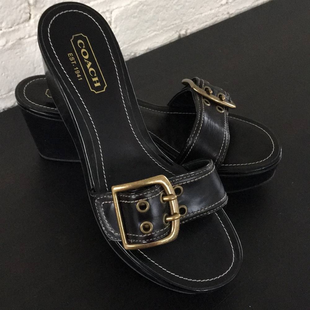 Coach sandals
